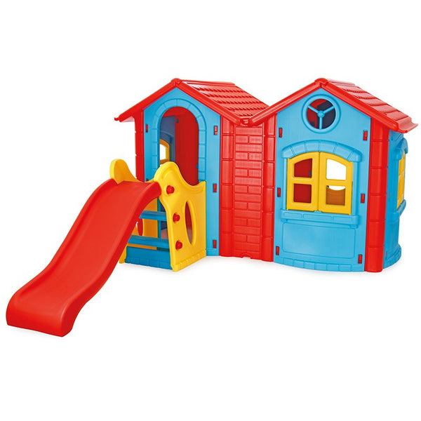 Double Happy House with Slide