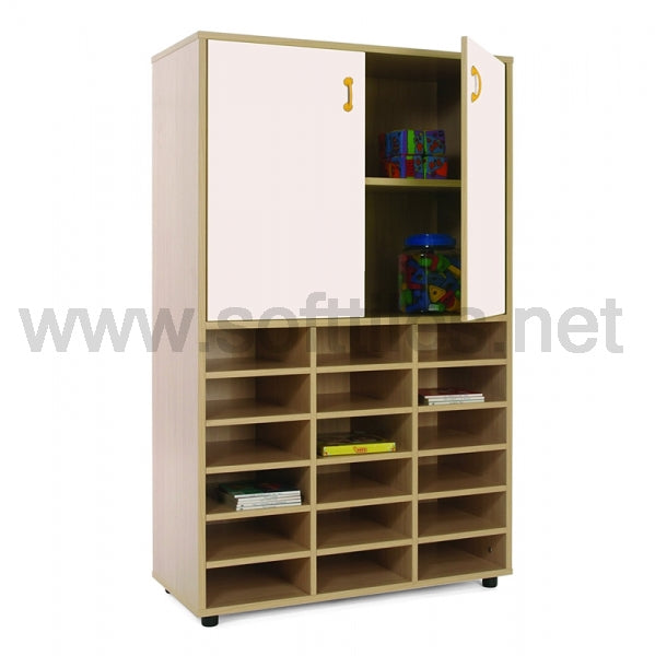 18 Cubby Storage and Cupboard
