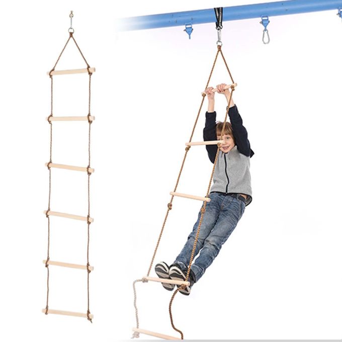 Climbing Rope Ladder for Kids – Soft Tiles