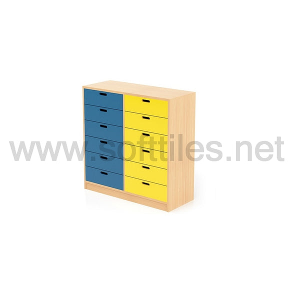 12 Drawer Storage Unit