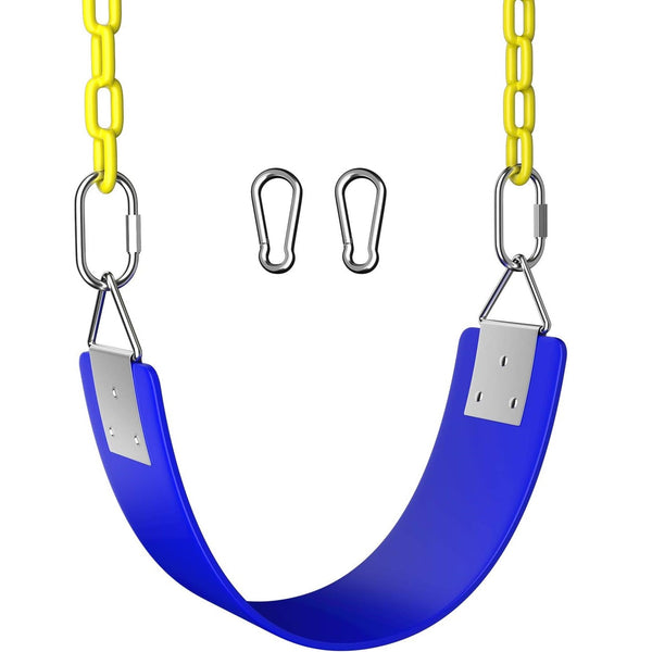 Heavy Duty Swing Seat with Rubber Coated Chain