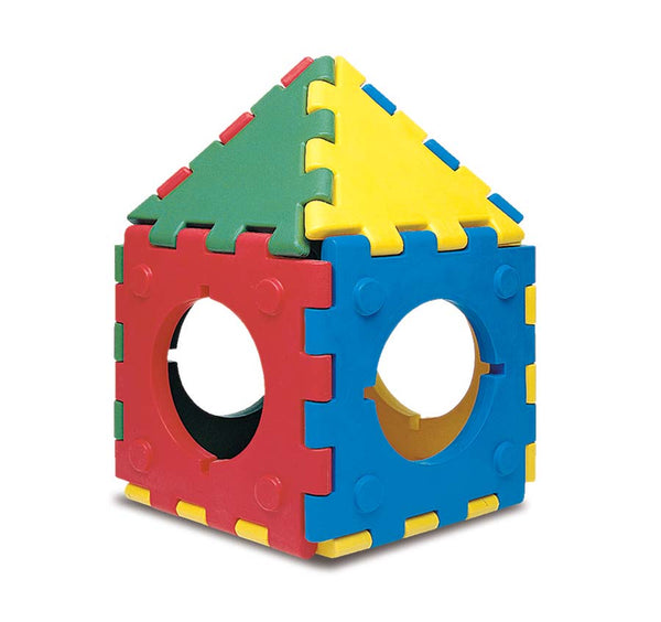 Playful Pyramid Cubic House