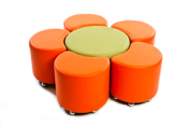 Colorful Comfortable Ottomans